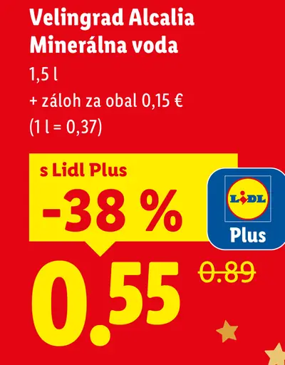 Velingrad Alcalia minerálna voda