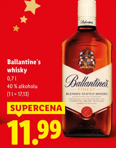 Ballantine's whisky