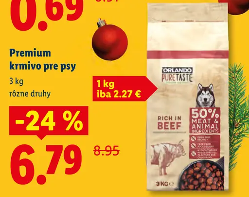 Orlando Premium krmivo pre psy