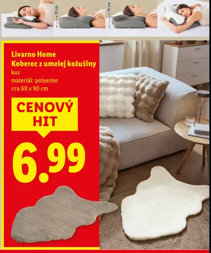 Livarno Home Koberce z umelej kožušiny