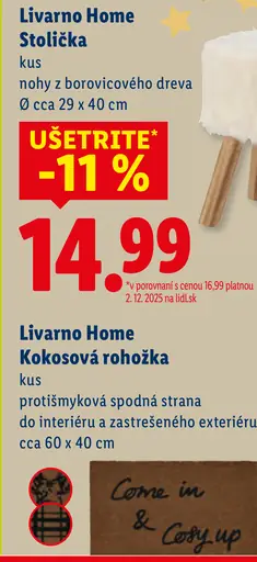 Livarno Home Stolička