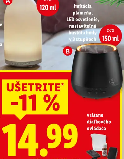 Livarno Home Aróma difuzér