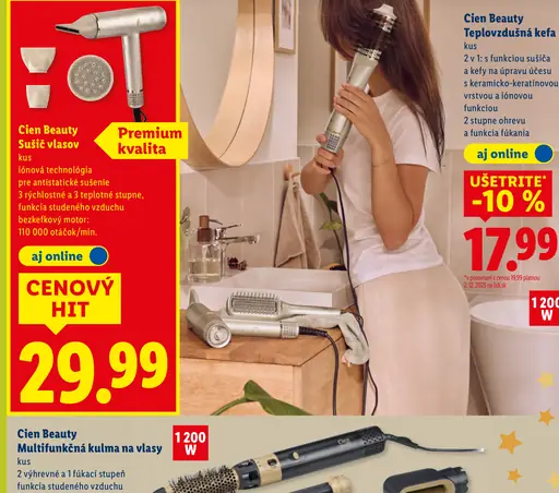 Cien Beauty Sušič vlasov