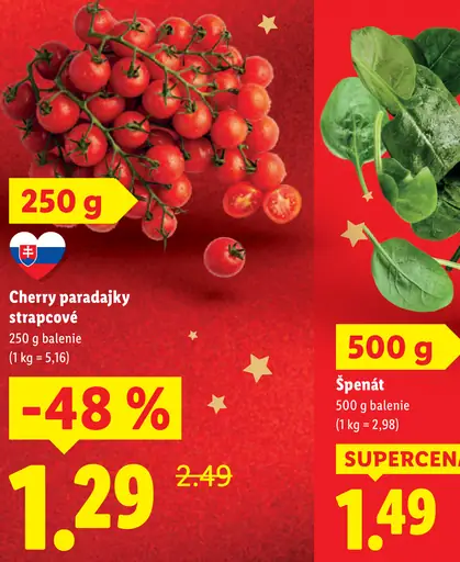 Paradajky cherry strapcové