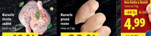 Kuracie štvrte zadné
