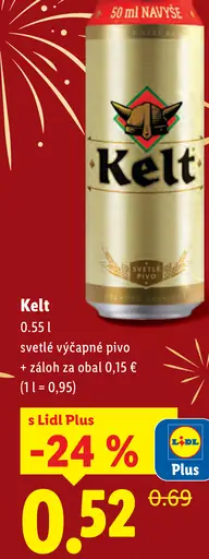 Kelt plechovka