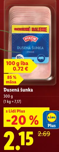 Pikok Dušená šunka