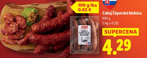 Cabaj - Čáposrká klobása