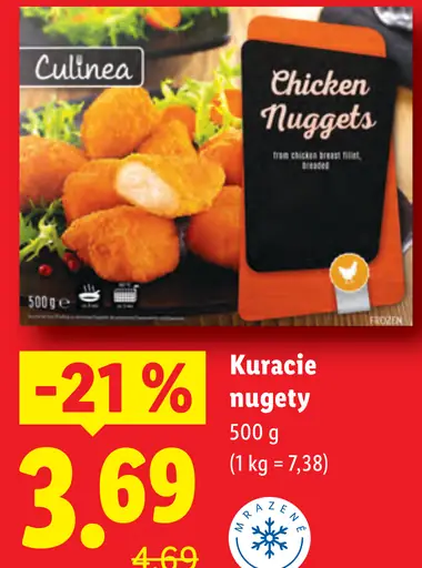 Culinea Kuracie nugetky