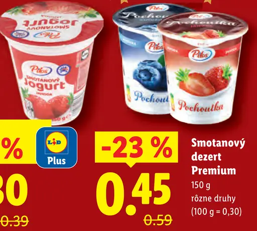 Pilos Smotanový dezert Premium