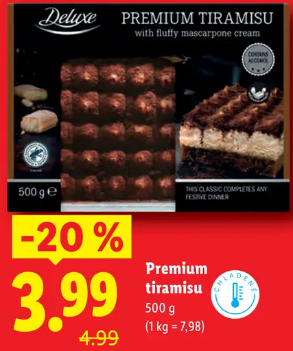 Deluxe Premium Tiramisu