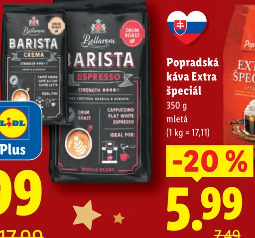 Popradská káva Extra Špeciál