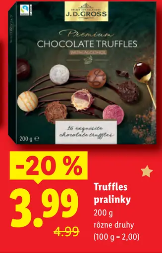 Truffles pralinky