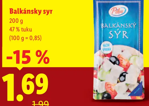 Pilos Balkánsky syr