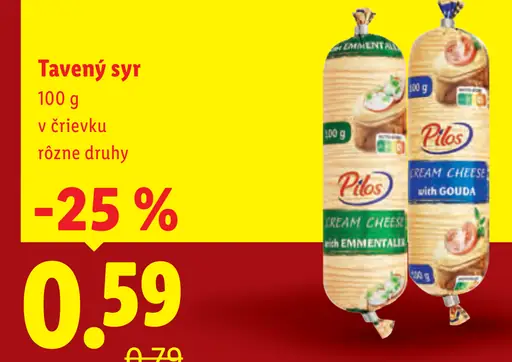 Pilos Tavený syr v črieku