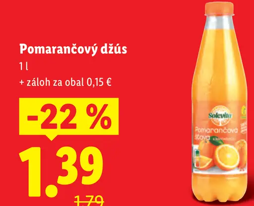 Solevita Pomarančový džús
