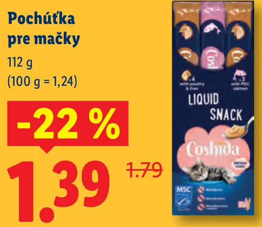 Coshida Kapsičky pre mačky