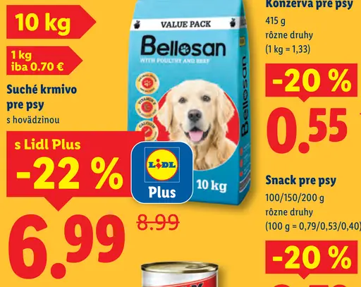 Bellosan Suché krmivo pre psy