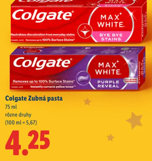 Colgate Zubná pasta