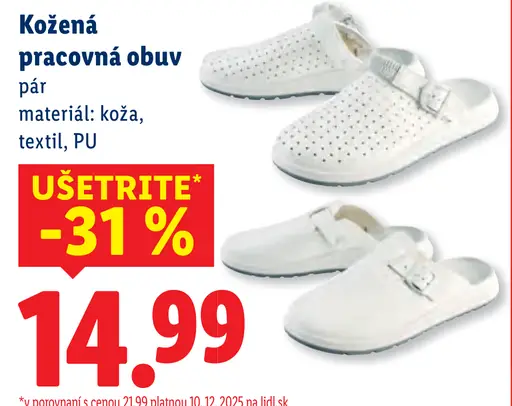 Kožená pracovná obuv