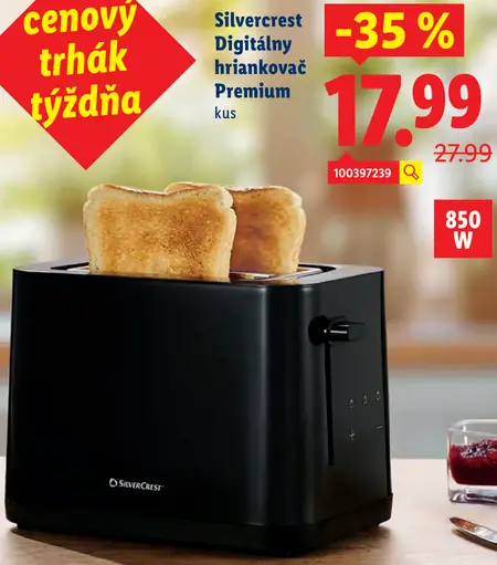 Silvercrest Digitálny hriankovač Premium