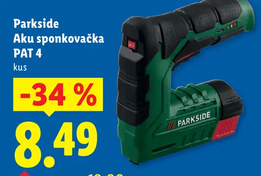 Parkside Aku spokovačka PAT 4