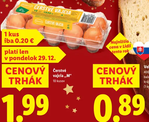 Clever čerstvé vajcia