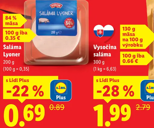 Pikok Saláma Lyoner