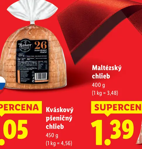 Baker Kváskový pšeničný chlieb