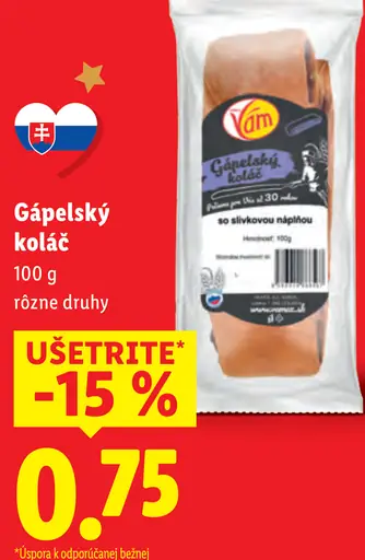 Vám Gápeľský koláč