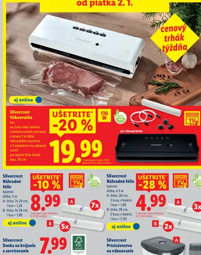 Silvercrest Vákuovačka