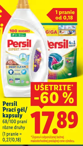 Persil prací gél