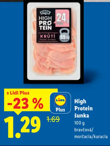 Pikok High Protein šunka