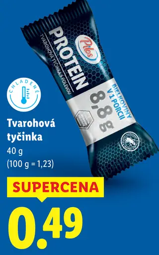 Milbona High Protein tvarohová tyčinka