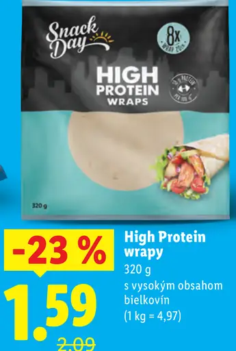 Snack Day Protein Wrapy