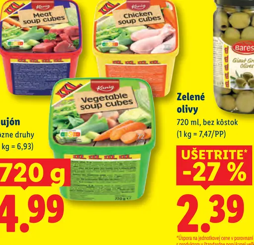 Baresa Zelené olivy bez kôstok