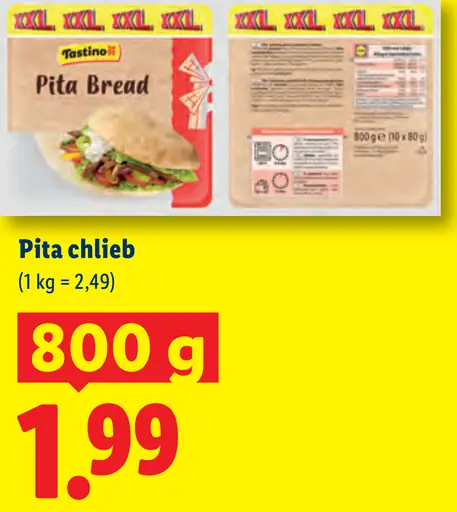 Tastino Pita chlieb