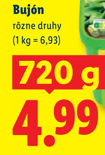 Kania bujón rôzne druhy