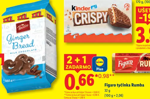 Figaro Rumba tyčinka