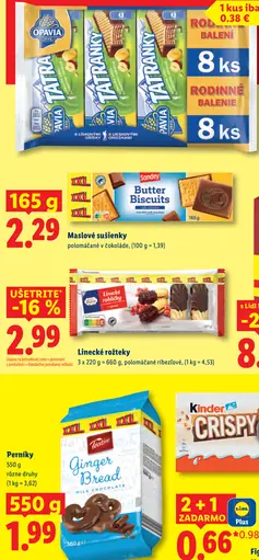 Kinder Crispy čokoládový snack