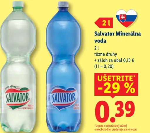Salvator Minerálna voda