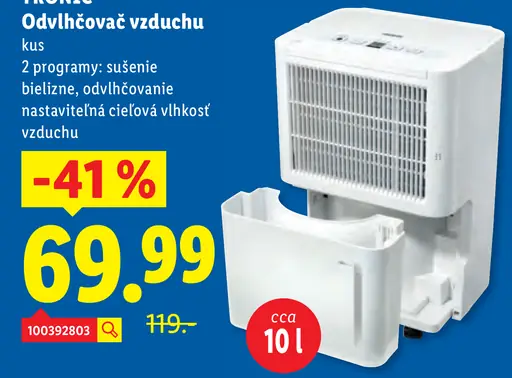 Tronic Odvlhčovač vzduchu