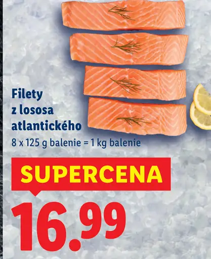 Filety z lososa atlantického