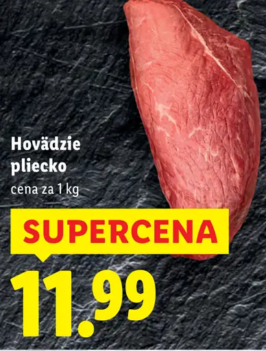 Hovädzie pliecko