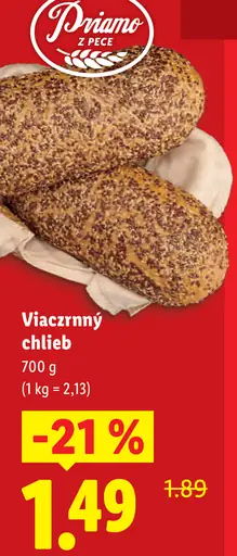 Viaczrnný chlieb