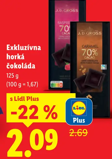 J. D. Gross Exkluzívna horká čokoláda