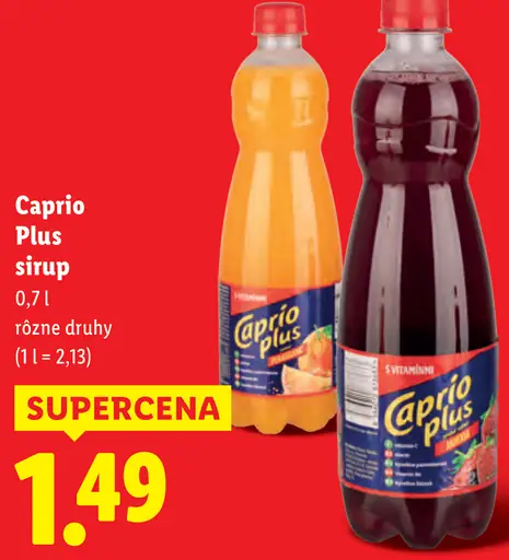 Caprio Plus sirup