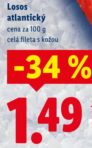 Losos atlantický celá fileta s kožou