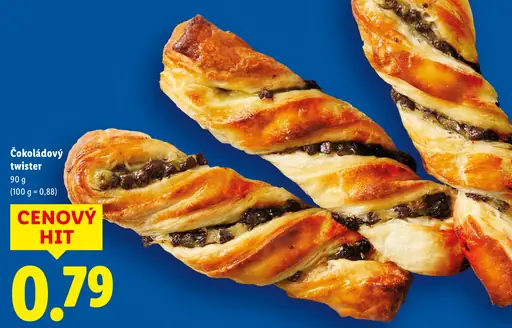 Čokoládový twister