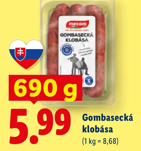 Gombasecká klobása